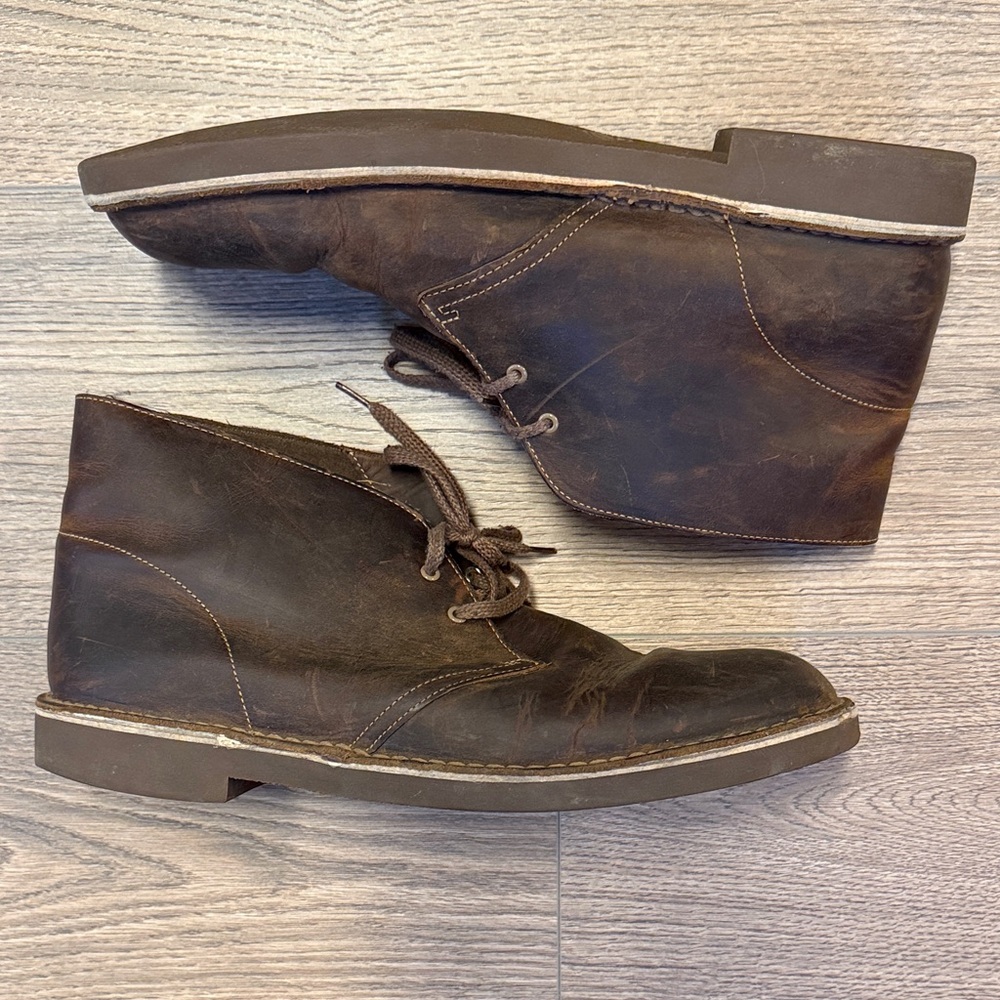 Clarks Bushacre 2 chukka boots - Picture 1 of 7